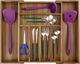 AltOrganisers Adjustable Kitchen Utensil Drawer Organizer| Expandable Flatware Caddy5 AltOrganisers Adjustable Kitchen Utensil Drawer Organizer| Expandable Flatware Caddy5