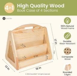 AltOrganisers Montessori Bookshelf for Children1 AltOrganisers Montessori Bookshelf for Children1
