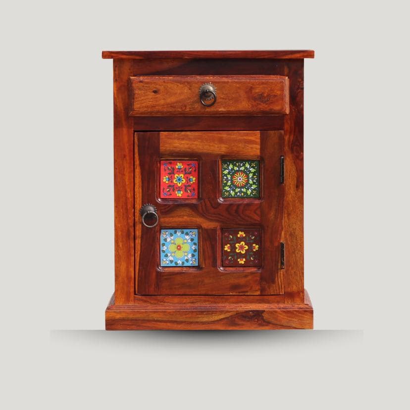 Urbanfry Homes Ceramic Bedside Table Urbanfry Homes Ceramic Bedside Table