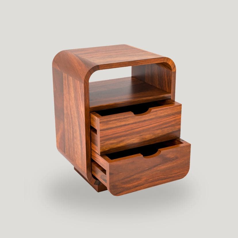 Urbanfry Homes Saanjh Bedside Table Urbanfry Homes Saanjh Bedside Table