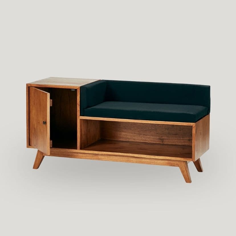 Urbanfry Homes Porta Nook Entryway Storage Bench Urbanfry Homes Porta Nook Entryway Storage Bench