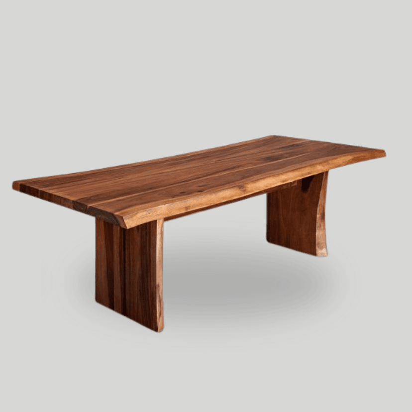 Urbanfry Homes Sierra Live Edge Dining Table Urbanfry Homes Sierra Live Edge Dining Table