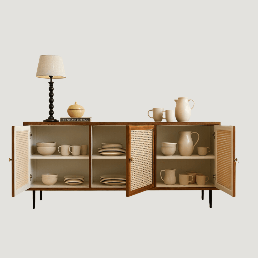 Urbanfry Homes Siena Cane Sideboard Urbanfry Homes Siena Cane Sideboard