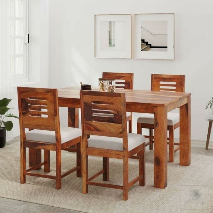 Urbanfry Homes Urban 4 Seater Dining Set Urbanfry Homes Urban 4 Seater Dining Set