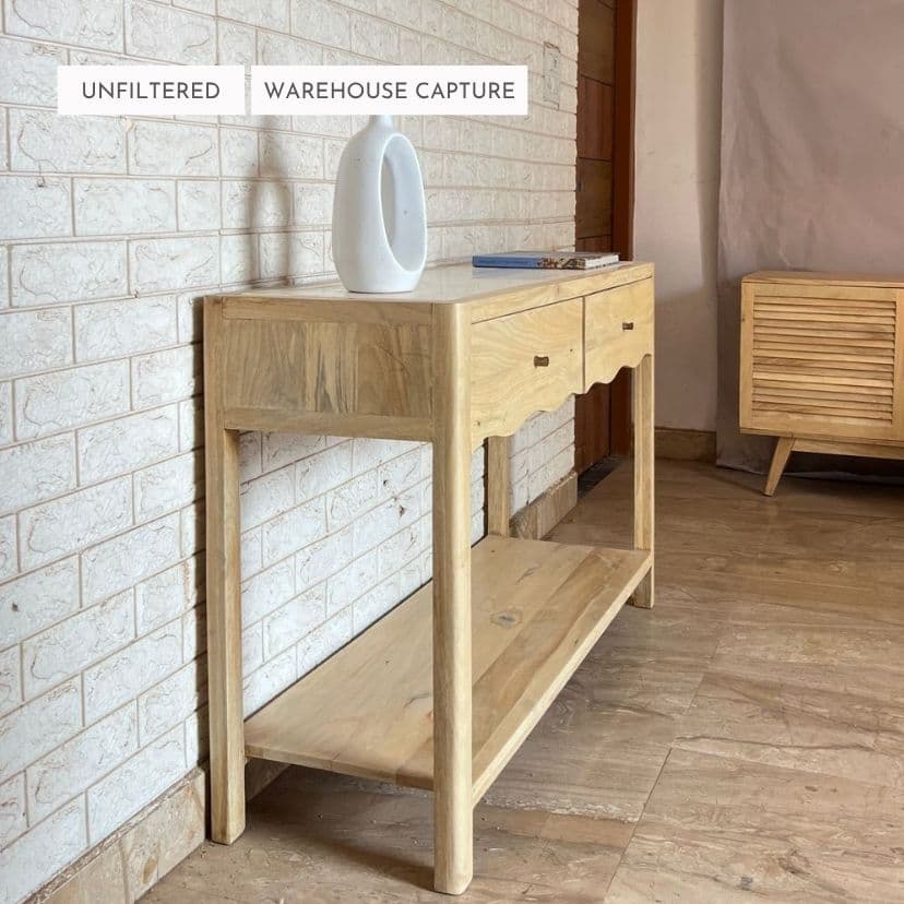 Urbanfry Homes Eskon Console Table- Marble Top Urbanfry Homes Eskon Console Table- Marble Top