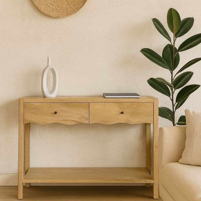 Urbanfry Homes Eskon Console Table- Marble Top Urbanfry Homes Eskon Console Table- Marble Top