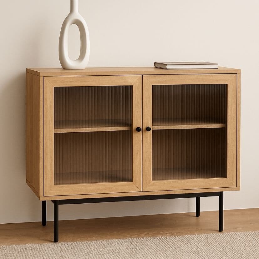 Urbanfry Homes Samara 2- Door Cabinet Urbanfry Homes Samara 2- Door Cabinet