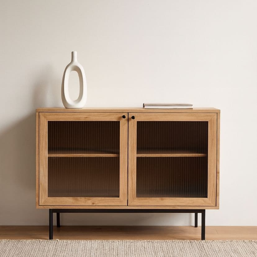 Urbanfry Homes Samara 2- Door Cabinet Urbanfry Homes Samara 2- Door Cabinet