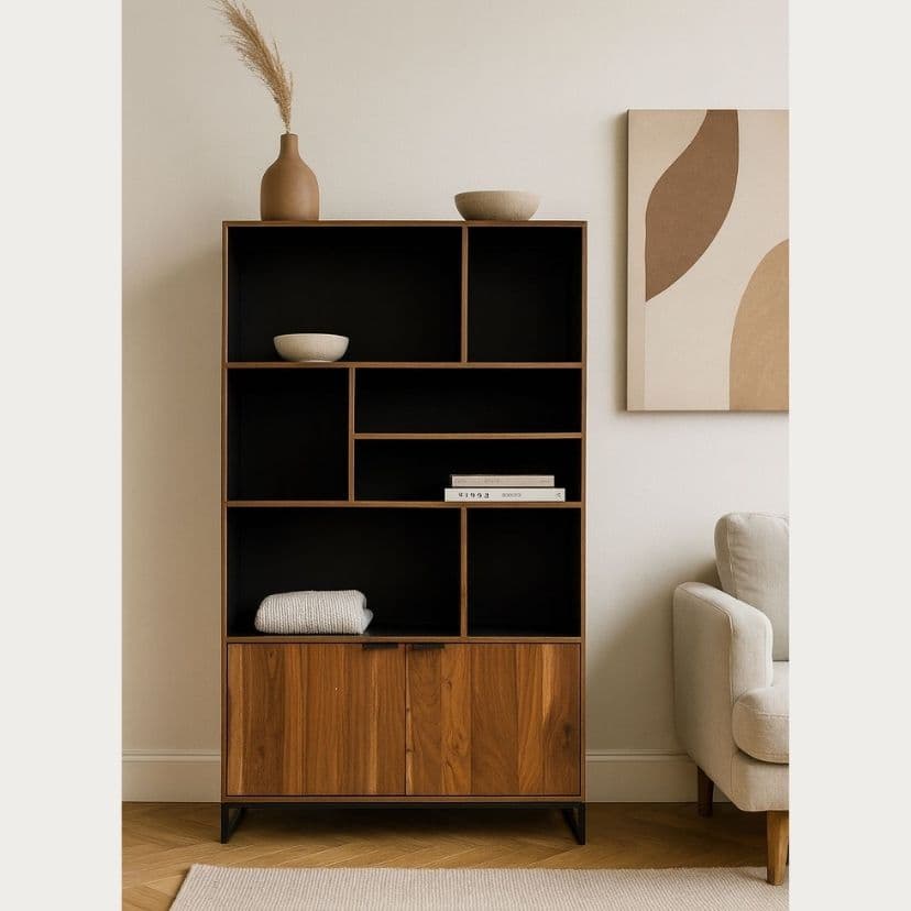 Urbanfry Homes Hermis Book Cabinet Urbanfry Homes Hermis Book Cabinet