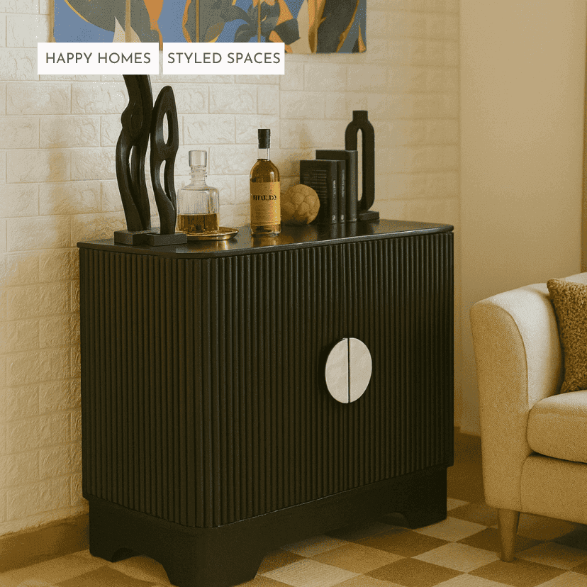 Urbanfry Homes Midnight Pour Cabinet Urbanfry Homes Midnight Pour Cabinet